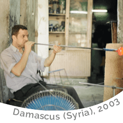 glass blower syria